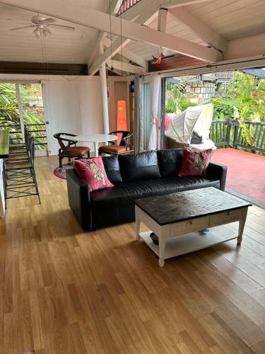 Χώρος καθιστικού στο Shibui Cove, your private retreat to recharge