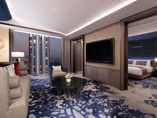 Zona de estar de Fairmont Ambassador Seoul