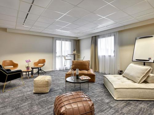 Χώρος καθιστικού στο ibis Styles La Roche-sur-Yon
