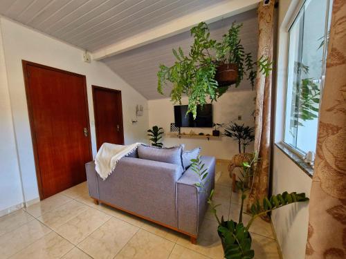 Χώρος καθιστικού στο Casa das Andorinhas - Natureza e charme em Lumiar