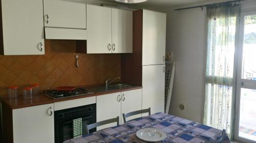 Η κουζίνα ή μικρή κουζίνα στο Casa Pamela