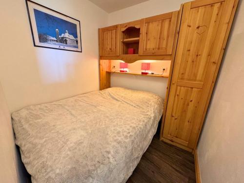 Charmant T2 28m² 4 pers, balcon sud, pied des pistes, parking inclus - Les Menuires - FR-1-452-274