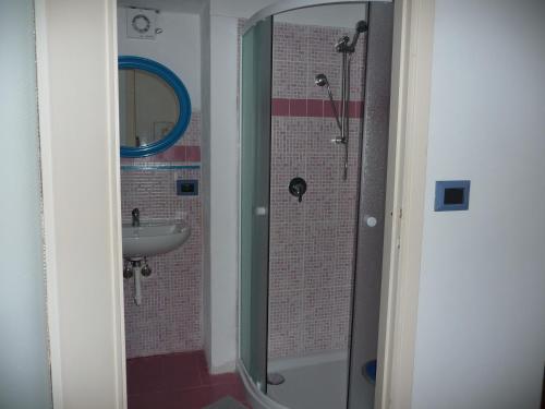Koupelna v ubytování B&B Selisa