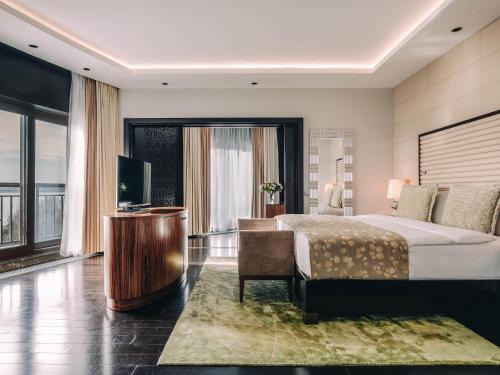Katil atau katil-katil dalam bilik di Rixos Borovoe