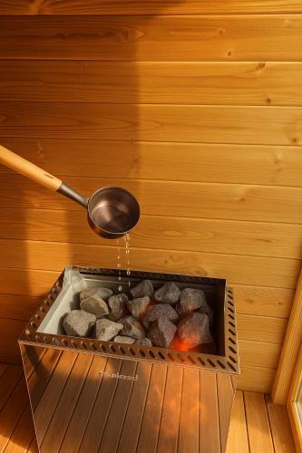 Relax u potoka, vířivka, swimSpa, sauna