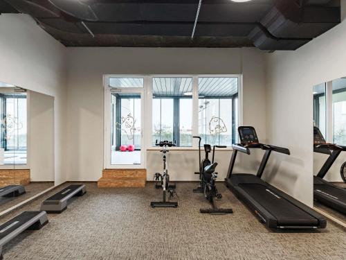 Gimnasio o instalaciones de fitness de ibis Styles Ljubljana The Fuzzy Log