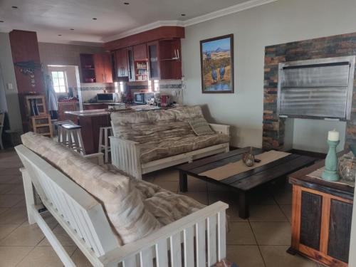 Kuchyň nebo kuchyňský kout v ubytování Skilpadvlei Cottage and Studio's