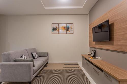 TV a/nebo společenská místnost v ubytování NOVO - Perto de tudo