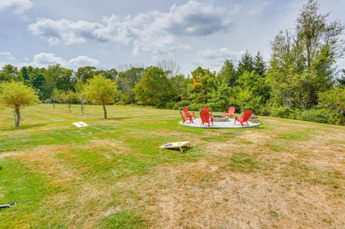 Zahrada ubytování Game Room, Yard and Fire Pit Spacious Catskills Gem