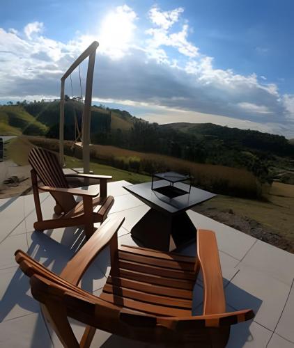 Paisaje cerca de este tented camp