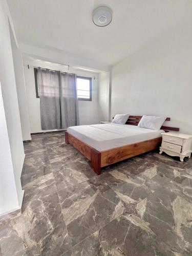 Postel nebo postele na pokoji v ubytování RoofTop Appart Nouvelle Ville