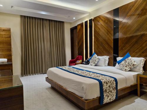 Ένα ή περισσότερα κρεβάτια σε δωμάτιο στο Hotel Vanson Villa