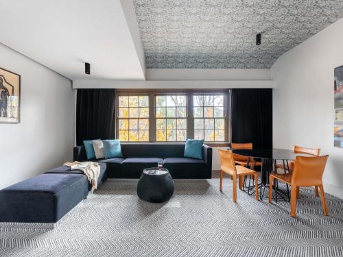 Χώρος καθιστικού στο Peppers Gallery Hotel