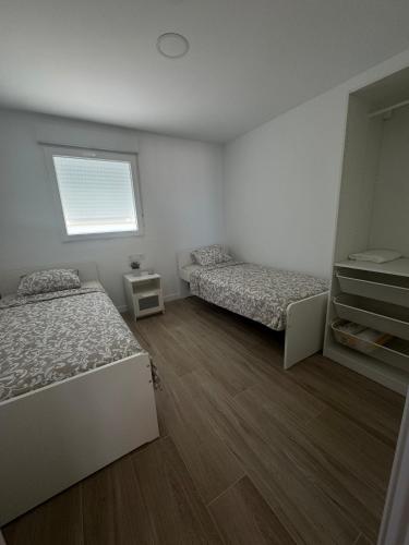 Ένα ή περισσότερα κρεβάτια σε δωμάτιο στο Kilians apartment 3