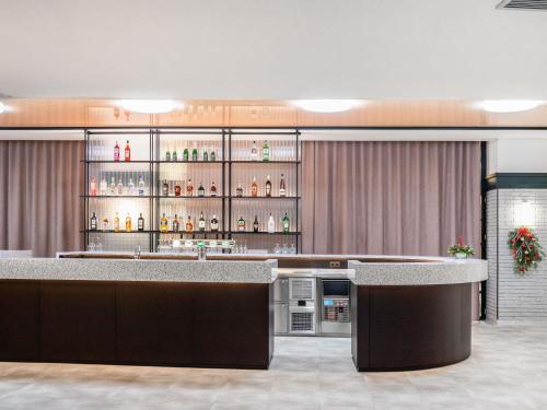 Lounge nebo bar v ubytování ibis Styles Relax Roznov pod Radhostem