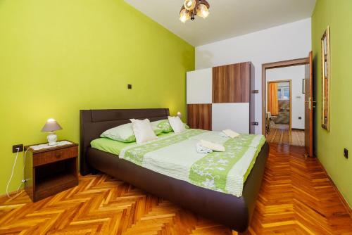 Ένα ή περισσότερα κρεβάτια σε δωμάτιο στο Apartment Agava