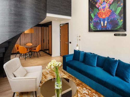 Posezení v ubytování Pullman Budapest