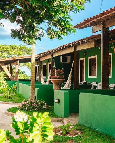 Jardí fora de Pousada Hygge
