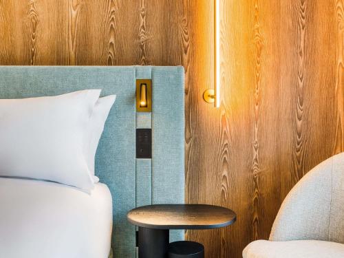 Et opholdsområde på Mövenpick hotel Brussels airport