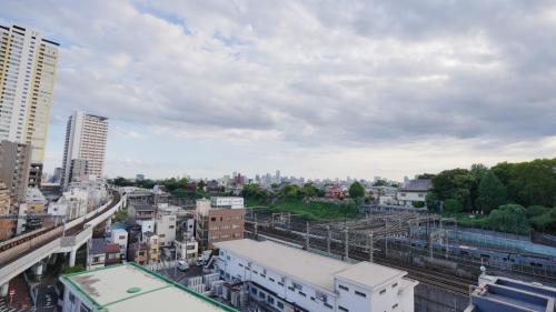 Γενική άποψη της πόλης Τόκιο ή θέα της πόλης από  αυτό το ξενοδοχείο