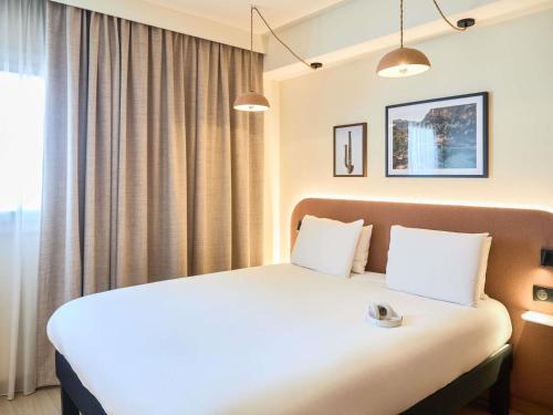 Katil atau katil-katil dalam bilik di ibis Styles Marseille Palais des Congrès Vélodrome