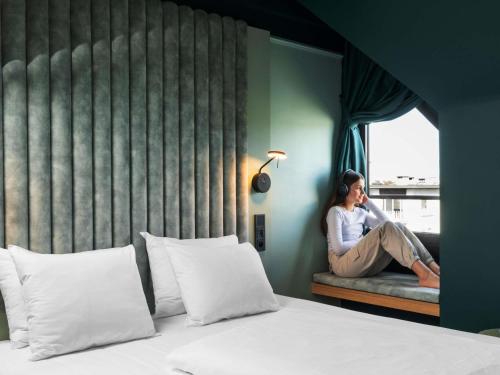 Postel nebo postele na pokoji v ubytování ibis Styles Hasselt City Centre