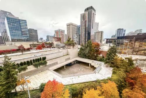 Nespecifikovaný výhled na destinaci Seattle nebo výhled na město při pohledu z apartmánu