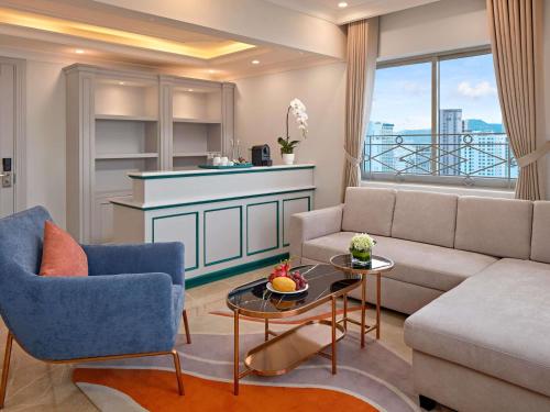 Mercure Nha Trang Beachにあるシーティングエリア