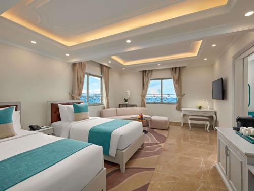 Mercure Nha Trang Beachにあるベッド