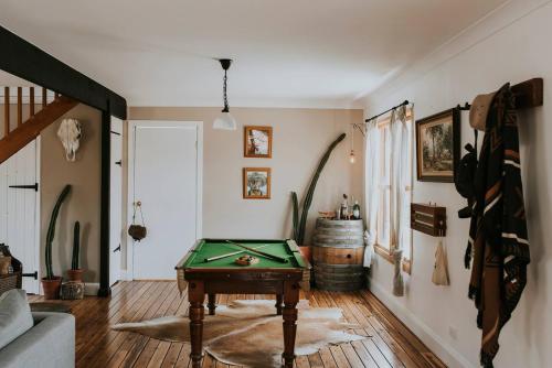 Τραπέζι μπιλιάρδου στο River Ranch - Mudgees Unique Rural Escape