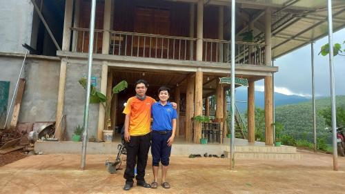 En generel udsigt til bjerge eller udsigt til bjerge taget fra lejligheden