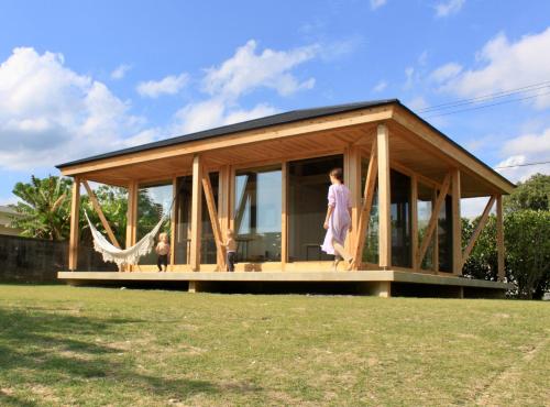 Κήπος έξω από το SHINMINKA Villa IRIOMOTE 竹盛旅館 別邸