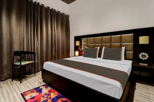 Postel nebo postele na pokoji v ubytování Hotel Lite Near IGI Airport Delhi