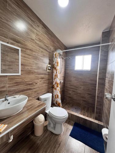 Koupelna v ubytování Departamento en Chancay con Vista al Mar y cerca al Megapuerto