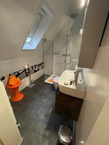 Ένα μπάνιο στο Zum Burggraf