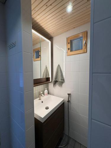 Koupelna v ubytování Charming guesthouse with sauna in Helsinki