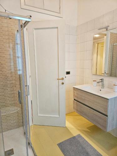 Koupelna v ubytování Residenza Ai Calderari