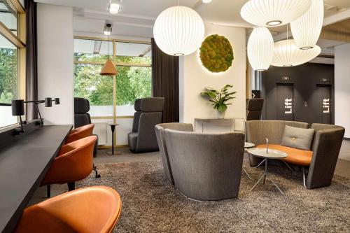 Un lugar para sentarse en Comwell Hvide Hus Aalborg, Dolce by Wyndham