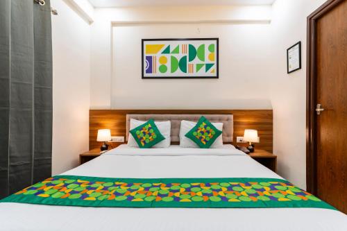 Cama o camas de una habitación en Treebo Prime Bliss Whitefield