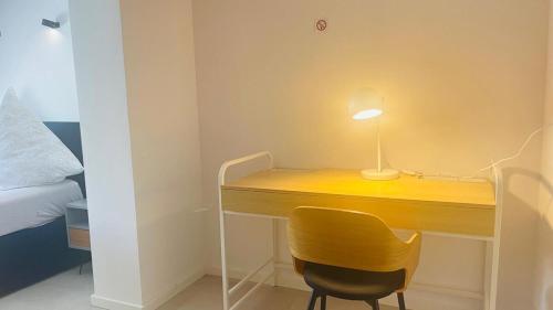 Ένα ή περισσότερα κρεβάτια σε δωμάτιο στο Ewelinas Loft