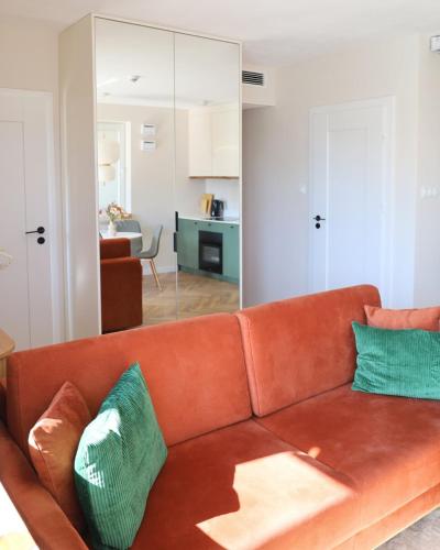 Η κουζίνα ή μικρή κουζίνα στο ZenApart - apartament z parkingiem