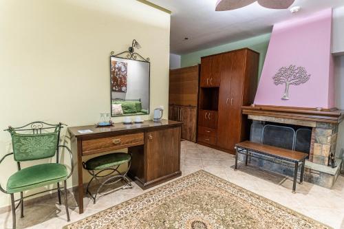 Posezení v ubytování Guesthouse Iris