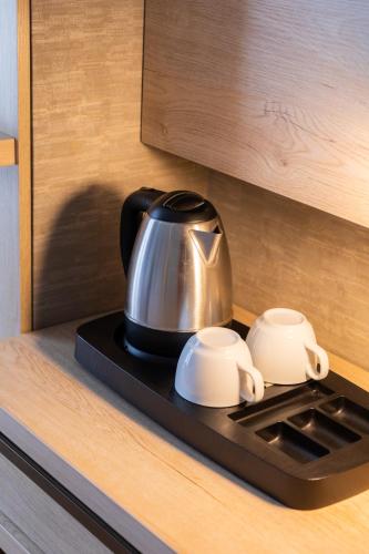 Hotel 25 Bakurianiにあるコーヒーまたはお茶