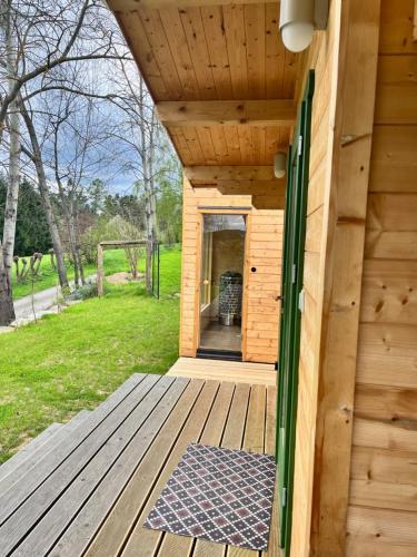 Jardín al aire libre en Zelenka