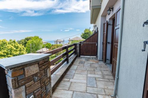 Balkón nebo terasa v ubytování Guesthouse Iris