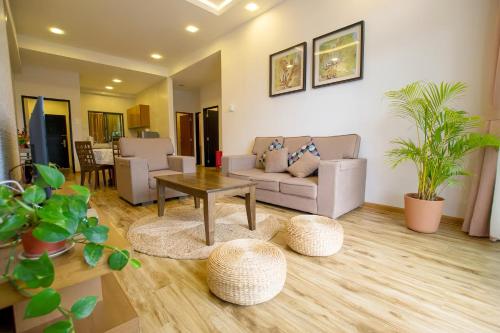 Χώρος καθιστικού στο Nova Highland The Retreat Cameron Highland