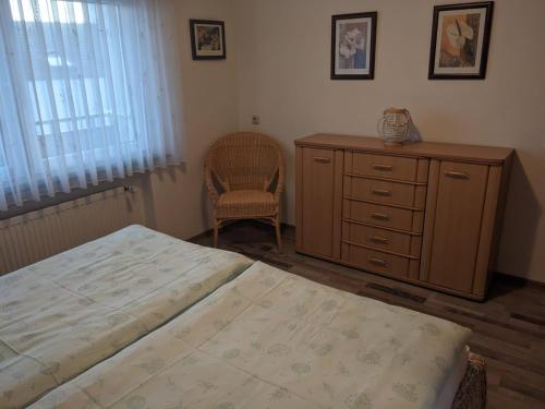 Ένα ή περισσότερα κρεβάτια σε δωμάτιο στο Appartement Karolina