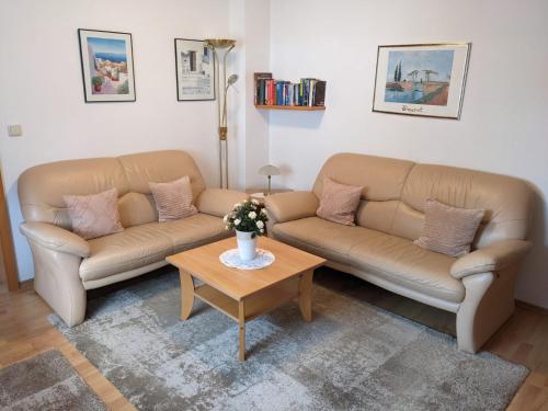 Χώρος καθιστικού στο Appartement Karolina