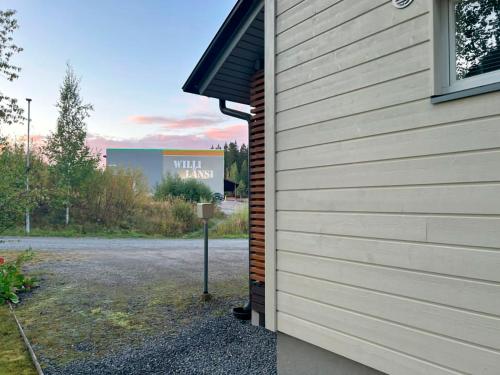 Budova, kde se vila nachází