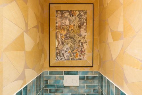 Ένα μπάνιο στο Beautiful renovated farmhouse in Dordogne